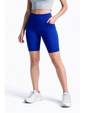 Lululemon Fast Free Short 10” Non-Reflective Nulux Larkspur Blue Women’s Size 6